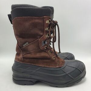 Kamik Nationwide Lace Up Thinsulate Insulation Waterproof Winter Boot Size 7